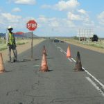 Highway worker