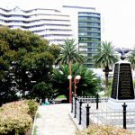 Downtown buildings seen from Zoo Park