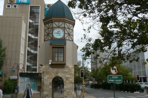 Windhoek central clock tower