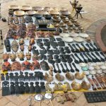 Street market on the pedestrian mall in central Windhoek