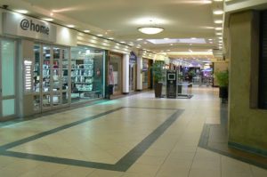 Interior of mall