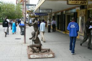 Along main street--Independence Avenue