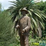 Statue of Captain Hendrik Samuel Witbooi, who was the first