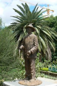 Statue of Captain Hendrik Samuel Witbooi, who was the first