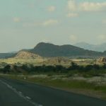 Mountains and plains and a good paved road