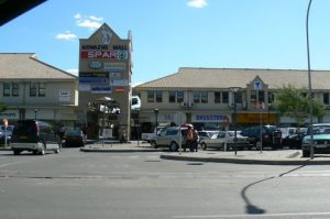 Nswazwi Mall in Francistown, the second largest city in Botswana.