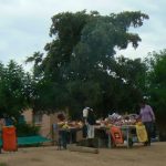 Food for sale along highway