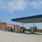 Gas stations are common throughout Botswana.