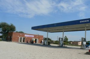 Gas stations are common throughout Botswana.