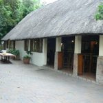 Dining room at the Island Safari Lodge