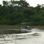 Tour into the Delta begins with a motorboat ride