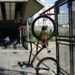 Brazil - Sao Paulo - bike rack at one of