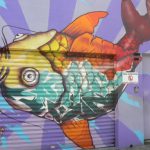 Brazil - Sao Paulo - art graffiti along Frei Caneca