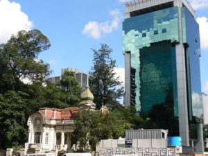 Brazil - Sao Paulo - high rise office towers  and