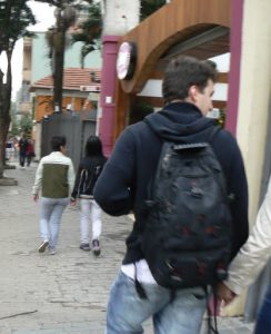 Brazil - Sao Paulo - two same-sex couples holding hands