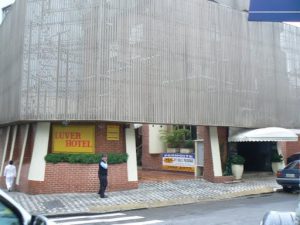 Brazil - Sao Paulo - Luver Hotel along Frei Caneca Street;