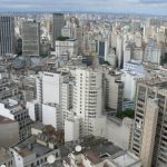 Brazil - Sao Paulo - view south from Edificio Italia