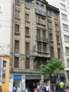 Brazil - Sao Paulo - semi derelict building