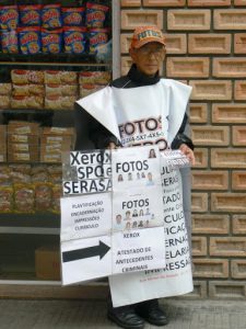 Brazil - Sao Paulo - photo shop vendor