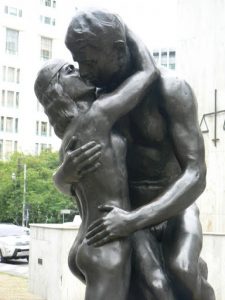 Brazil - Sao Paulo - controversial statue of a  Caucasian
