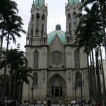 Brazil - Sao Paulo - cathedral on Praca de Se