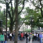 Brazil - Sao Paulo - cathedral square, Praca de Se,