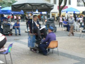 Brazil - Sao Paulo - cathedral square, Praca de Se,