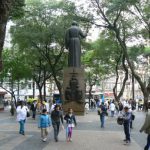 Brazil - Sao Paulo - cathedral square, Praca de Se;