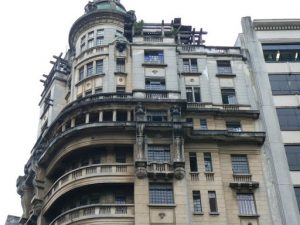 Brazil - Sao Paulo - cathedral square art deco building