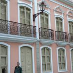 Brazil - Sao Paulo - cathedral square restored colonial building,