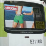 Brazil - Rio - Copacabana bus ad