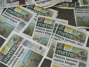 Brazil - Rio - Copacabana daily newspaper