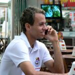 Brazil - Rio - Copacabana denizen engaging in common activity