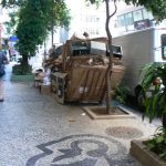 Brazil - Rio - Copacabana also has trash collections