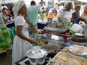 Brazil - Ipanema; the Fairy Market ethnic food stall