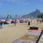 Brazil - Rio - Ipanema Beach looking south toward Pedra