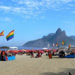 Brazil - Rio - Ipanema Beach looking south toward Pedra