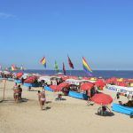 Brazil - Rio - Ipanema Beach looking north toward Copacabana