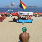 Brazil - Rio - Ipanema Beach; gay section