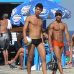 Brazil - Rio - Ipanema Beach is famous for its