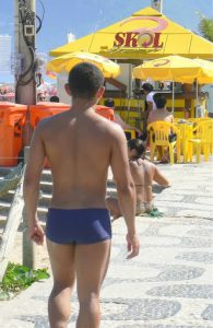 Brazil - Rio - Ipanema Beach is famous for its