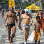 Brazil - Rio - Ipanema Beach is famous for its