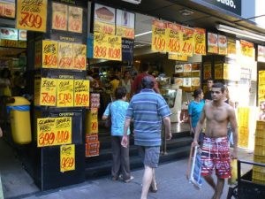 Brazil - Rio - Copacabana has hundreds of mom-and-pop grocery