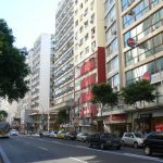 Brazil - Rio - Ipanema central with shops and apartments