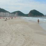 Brazil - Rio - Copacabana Beach is north of Ipenema