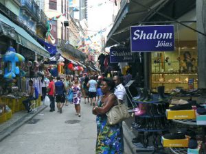 Brazil - Rio City - Centro area Saara neighborhood bazaar