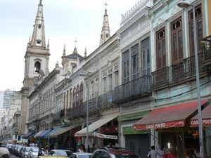 Brazil - Rio City - Centro area Saara neighborhood  colonial