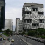 Brazil - Rio City - Centro area, full view of