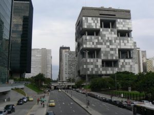 Brazil - Rio City - Centro area, full view of