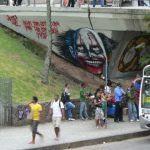 Brazil - Rio City - Centro area, 'Joker' graffiti at